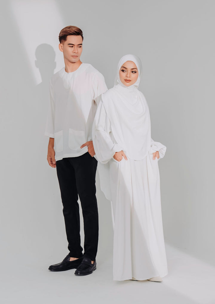 Wira Kurta in White