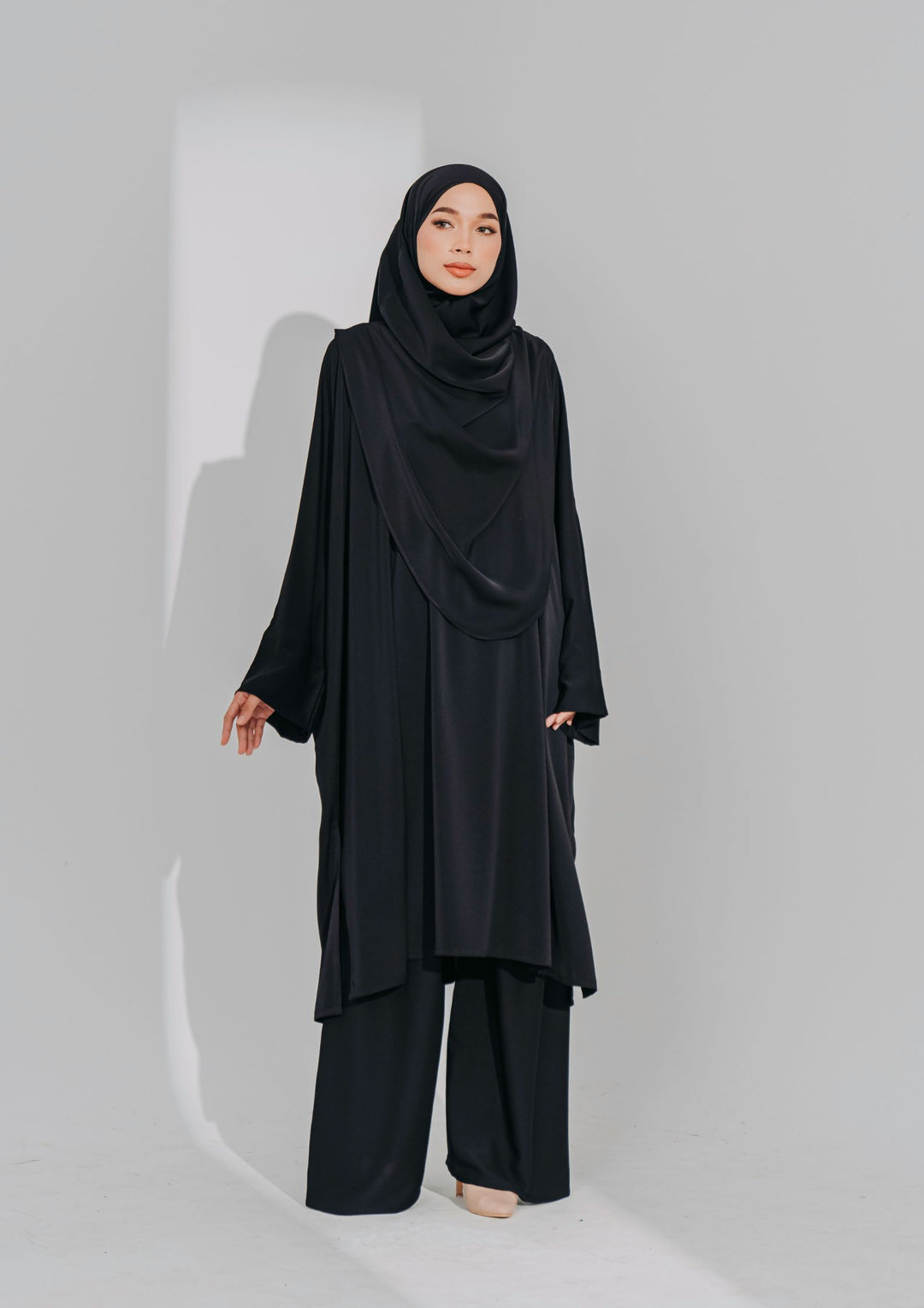 Hajar Pantsuit in Black