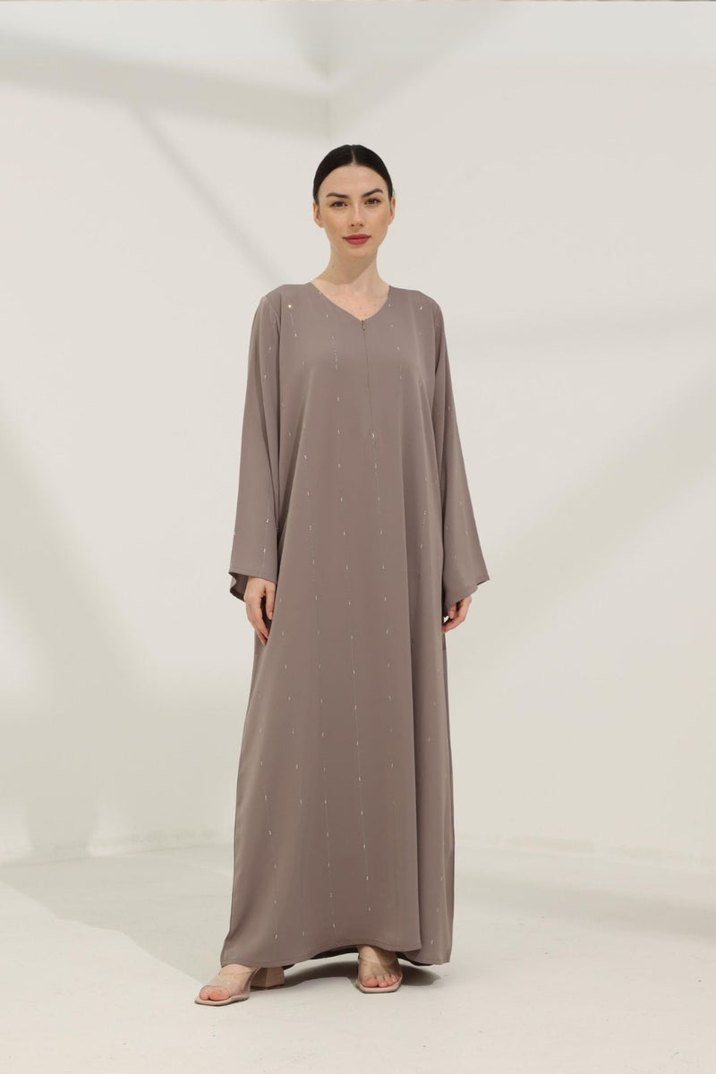 Carlita Abaya in Brown