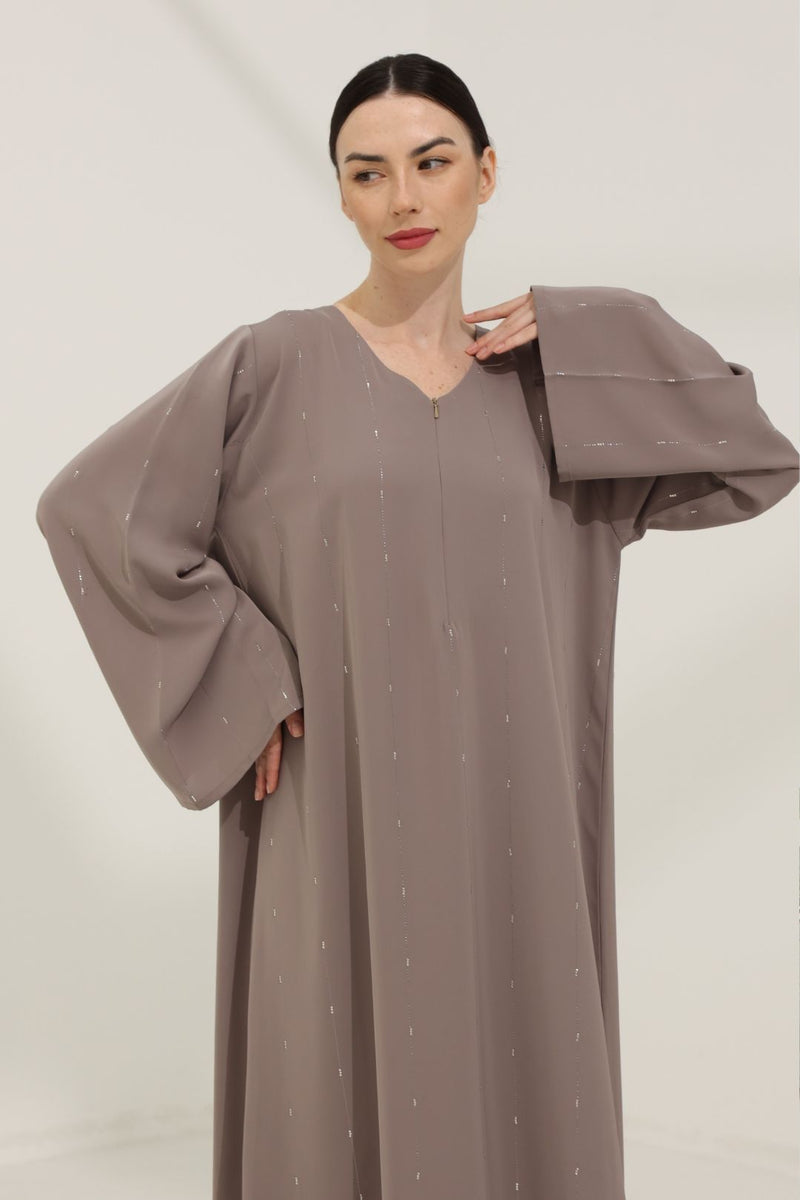 Carlita Abaya in Brown