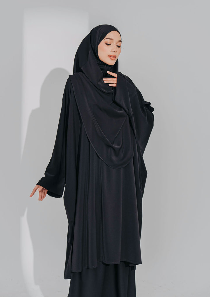 Hajar Pantsuit in Black