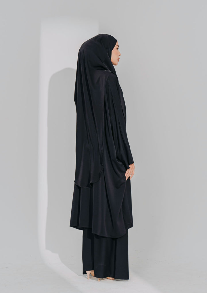 Hajar Pantsuit in Black