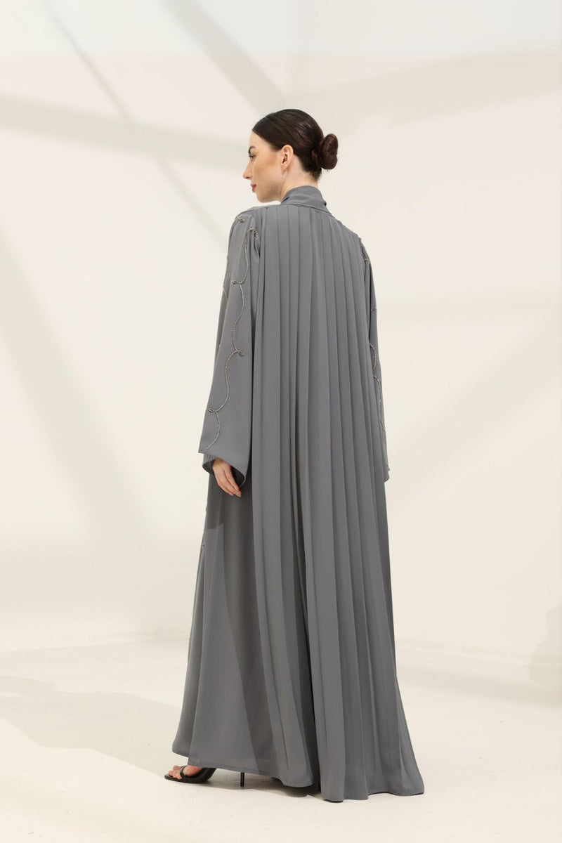 PO II : Brie Abaya in Dark Grey