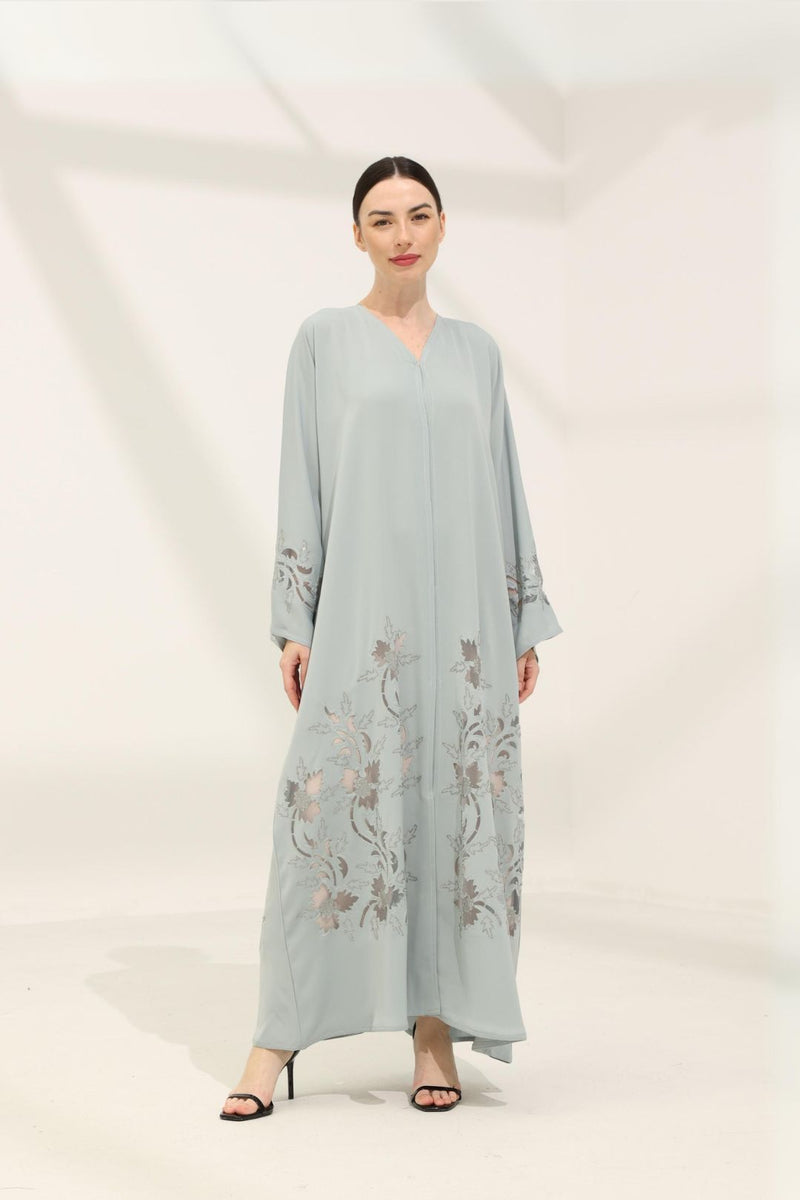 PO II : Skylar Abaya in Light Blue