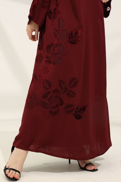 PO II : Alice Abaya in Maroon