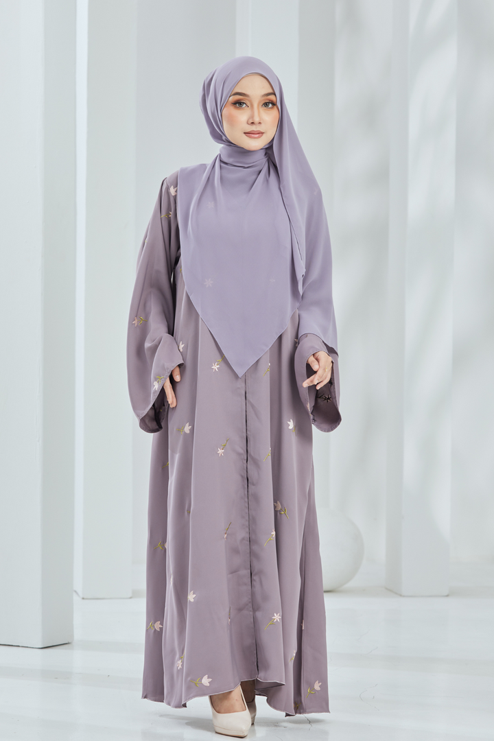 Azalea Abaya in Lilac