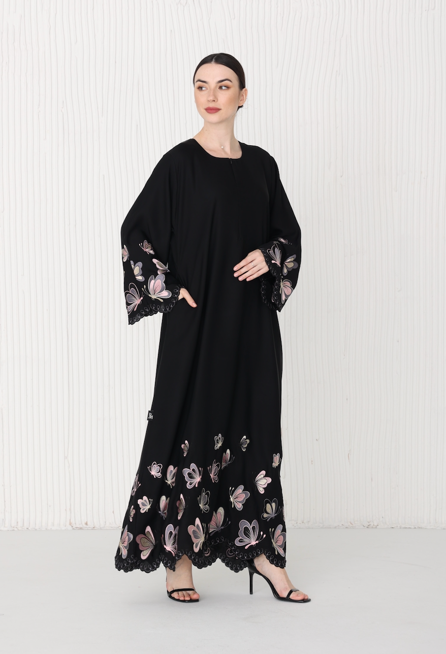 Emerina Abaya in Black