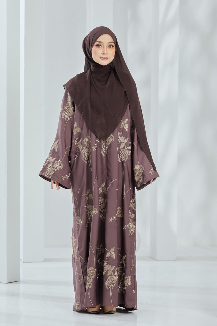 Emilda Abaya in Brown